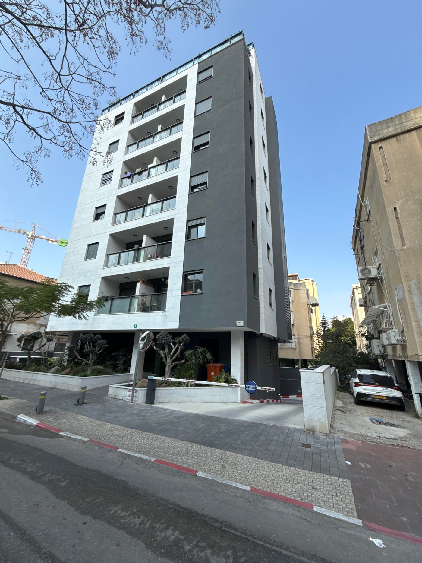 בניין&nbsp;בוטיק ברמת גן — TAM CONSTRUCTION